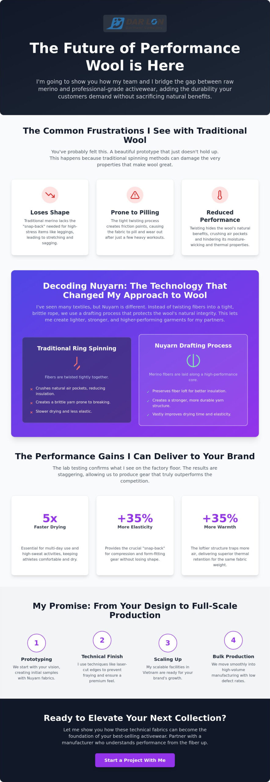 Performance Wool Apparel Manufacturer: My Insider Guide to Technical Wool Production in 2026
